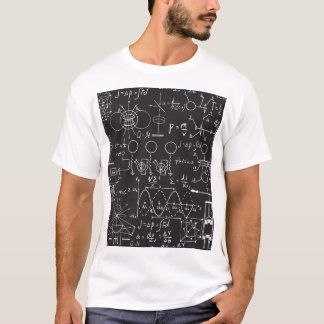 Wetenschappelijke formules: Chalkboard Calculation T-shirt