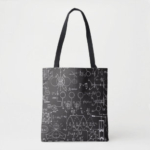 Wetenschappelijke formules: Chalkboard Calculation Tote Bag