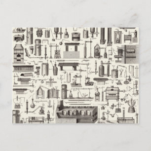 Wetenschappelijke hulpmiddelen briefkaart