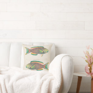  wetenschappelijke illustratie van vissen kussen