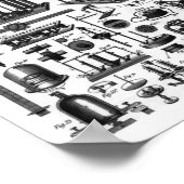 Wetenschappelijke instrumenten poster (Hoek)