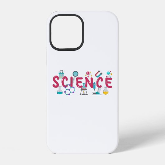 Wetenschappelijke laboratoriumapparatuur iPhone hoesje (Achterkant)
