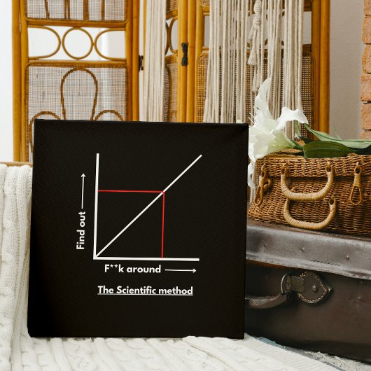 Wetenschappelijke methode: f**k rond, ontdek meer poster