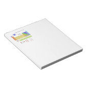 Wetenschappelijke periodieke tabel van de elemente notitieblok (Schuin)