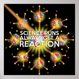 WETENSCHAPPELIJKE PUNS KRIJGEN ALTIJD EEN REACTIE POSTER