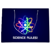 WETENSCHAPPELIJKE REGELS! Atom Large Cadeautasje (Voorkant)