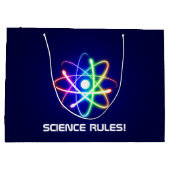 WETENSCHAPPELIJKE REGELS! Atom Large Cadeautasje (Achterkant)