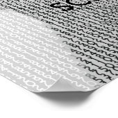 WETENSCHAPPELIJKE REGELS | wiskunde pi-nummer Poster (Hoek)