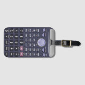 Wetenschappelijke rekenmachine bagagelabel (Voorkant (horizontaal))