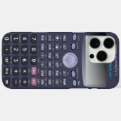 Wetenschappelijke rekenmachine Case-Mate iPhone case (Achterkant (horizontaal))