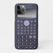 Wetenschappelijke rekenmachine Case-Mate iPhone case (Achterkant)