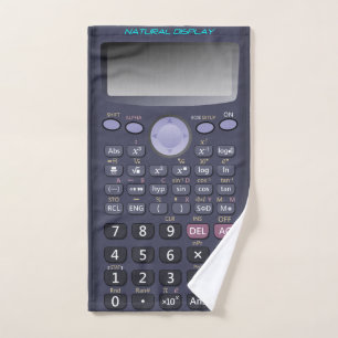 Wetenschappelijke rekenmachine handdoek