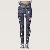 Wetenschappelijke rekenmachine leggings (Voorkant)