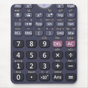 Wetenschappelijke rekenmachine muismat
