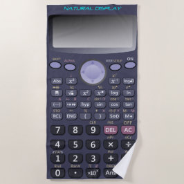 Wetenschappelijke rekenmachine strandlaken