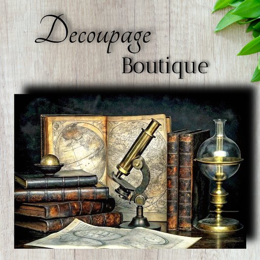 Wetenschappelijke Studie Decoupage Tissuepapier