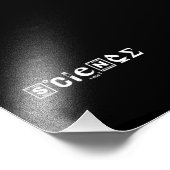 Wetenschappelijke symbolen Wetenschap Foto Afdruk (Hoek)