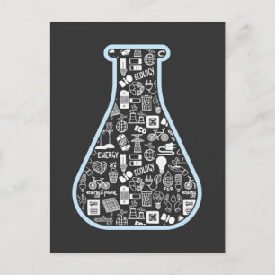 Wetenschappelijke technicus van de medische labora briefkaart