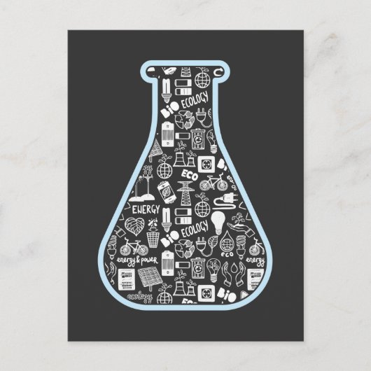 Wetenschappelijke technicus van de medische labora briefkaart (Voorkant)