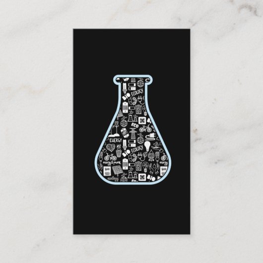 Wetenschappelijke technicus van de medische labora visitekaartje (Voorkant)