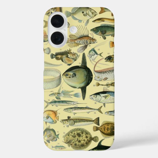  wetenschappelijke Vissende kunst Case-Mate iPhone Case (Achterkant)
