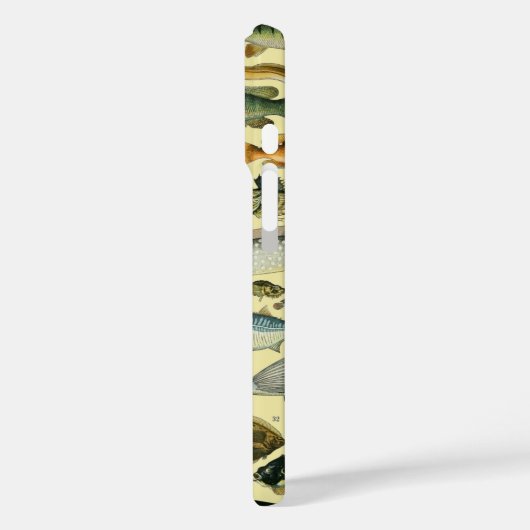 wetenschappelijke Vissende kunst Case-Mate iPhone Case (Achterkant / Links)