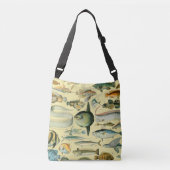  wetenschappelijke Vissende kunst Crossbody Tas (Voorkant)