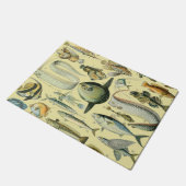  wetenschappelijke Vissende kunst Deurmat (Schuin)