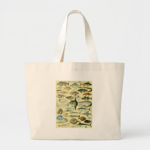  wetenschappelijke Vissende kunst Grote Tote Bag