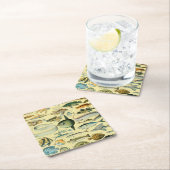 wetenschappelijke Vissende kunst Kartonnen Onderzetters (Insitu)