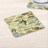 wetenschappelijke Vissende kunst Kartonnen Onderzetters (Schuin)