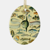  wetenschappelijke Vissende kunst Keramisch Ornament (Rechts)