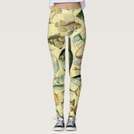  wetenschappelijke Vissende kunst Leggings