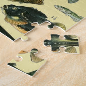 wetenschappelijke Vissende kunst Legpuzzel (Zijkant)
