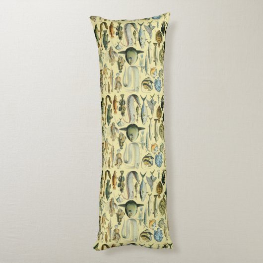  wetenschappelijke Vissende kunst Lichaamskussen (Achterkant (Verticaal))