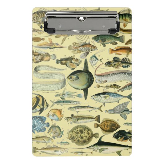  wetenschappelijke Vissende kunst Mini Klembord (Voorkant)