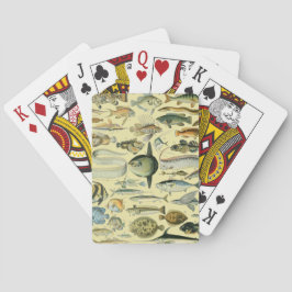 wetenschappelijke Vissende kunst Pokerkaarten