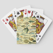  wetenschappelijke Vissende kunst Pokerkaarten (Achterkant)