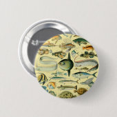  wetenschappelijke Vissende kunst Ronde Button 5,7 Cm (Voorkant /achterkant)