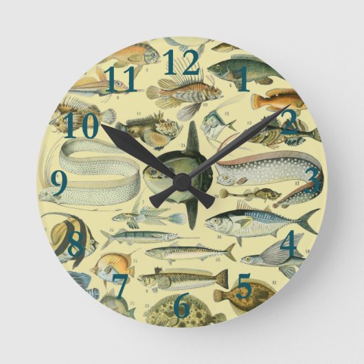 wetenschappelijke Vissende kunst Ronde Klok (Voorkant)