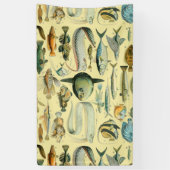 wetenschappelijke Vissende kunst Spandoek (Verticaal)