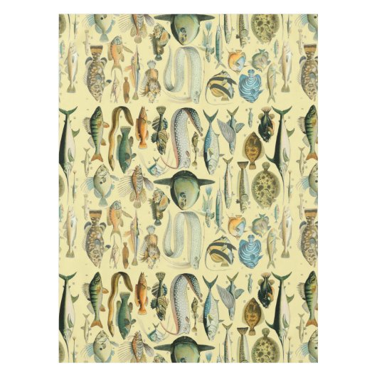  wetenschappelijke Vissende kunst Tafelkleed (Voorkant)