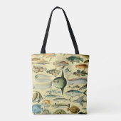  wetenschappelijke Vissende kunst Tote Bag (Achterkant)