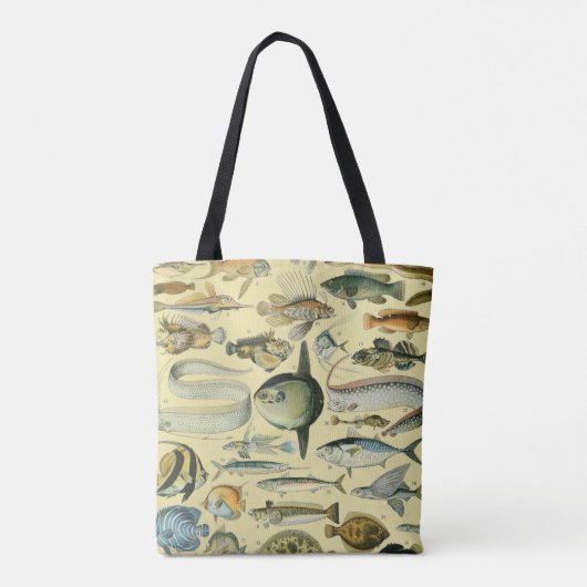  wetenschappelijke Vissende kunst Tote Bag (Achterkant)
