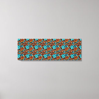 Wetenschappelijke Vlinder Specimens Canvas Kunst
