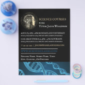 Wetenschappelijke vormgeving, wetenschappelijke cu flyer (Enkel)