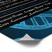 Wetenschappelijke vormgeving, wetenschappelijke cu poster (Hoek)