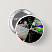 Wetenschappen Ronde Button 5,7 Cm (Voorkant /achterkant)