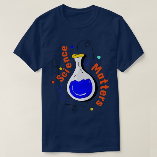 wetenschappen t-shirt (Design voorkant)