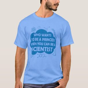 Wetenschapper die natuurkundige natuurkunde cadeau t-shirt